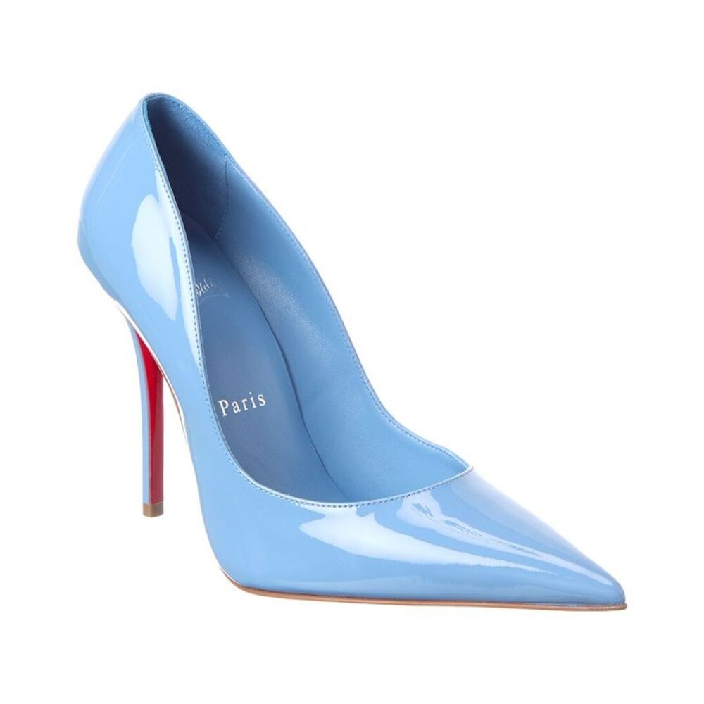 Christian Louboutin Miss Z 100 Patent Pump, Blue